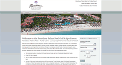 Desktop Screenshot of palmarealpuntacana.com