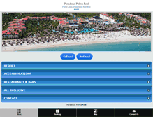 Tablet Screenshot of palmarealpuntacana.com